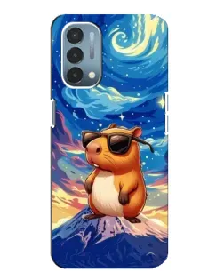 Чехол для OnePlus Nord N200 5G (DE211) с картинкой «Капибара Ван Гога»