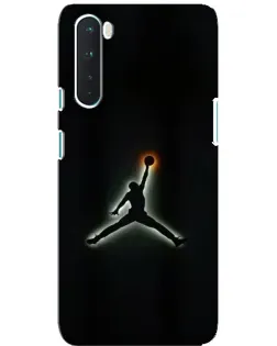 Чохол для OnePlus Nord з картинкою «Jordan Gradient Logo» Чохол для OnePlus Nord з картинкою «Jordan Gradient Logo»