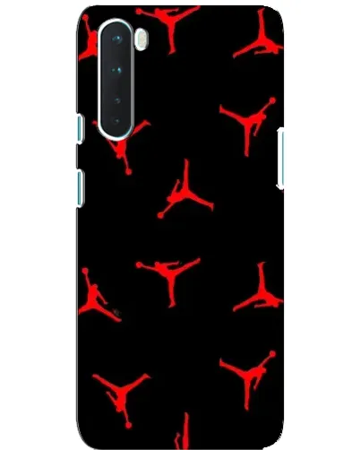 Чохол для OnePlus Nord з картинкою «Jordan Red Pattern» Чохол для OnePlus Nord з картинкою «Jordan Red Pattern»