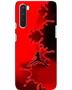 Чохол для OnePlus Nord з картинкою «Jordan Red Smoke»