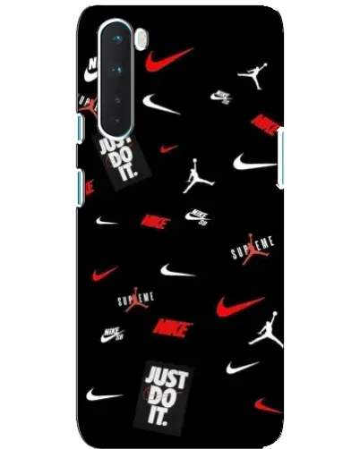 Чохол для OnePlus Nord з картинкою «Nike Mix Pattern» Чохол для OnePlus Nord з картинкою «Nike Mix Pattern»