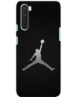 Чохол для OnePlus Nord з картинкою «Jordan Dark Carbon»