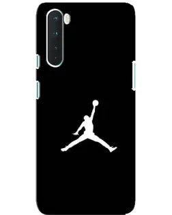 Чохол для OnePlus Nord з картинкою «Jordan Silhouette»