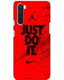 Чохол для OnePlus Nord з картинкою «Nike Just Do It»