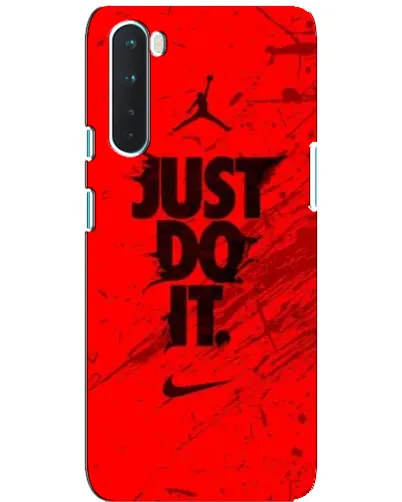 Чохол для OnePlus Nord з картинкою «Nike Just Do It» Чохол для OnePlus Nord з картинкою «Nike Just Do It»