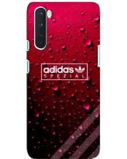 Чохол для OnePlus Nord з картинкою «Adidas Gold Marble»