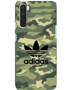 Чохол для OnePlus Nord з картинкою «Мілітарі стиль Adidas»