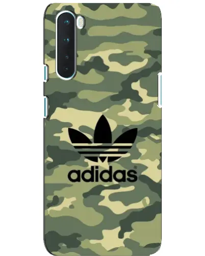 Чохол для OnePlus Nord з картинкою «Мілітарі стиль Adidas» Чохол для OnePlus Nord з картинкою «Мілітарі стиль Adidas»