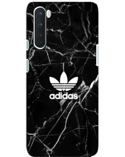 Чохол для OnePlus Nord з картинкою «Білий мармур Adidas»