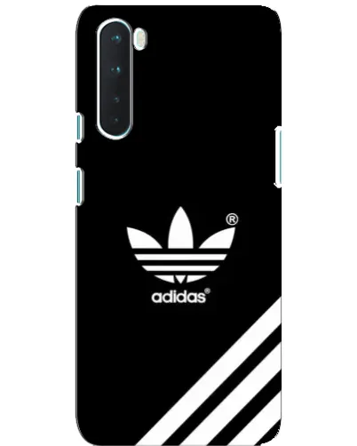 Чохол для OnePlus Nord з картинкою «Adidas з діагональними смугами» Чохол для OnePlus Nord з картинкою «Adidas з діагональними смугами»