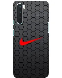 Чохол для OnePlus Nord з картинкою «Nike — карбонова сітка» Чохол для OnePlus Nord з картинкою «Nike — карбонова сітка»
