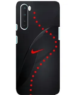 Чехол для OnePlus Nord с картинкой «Абстрактный дизайн Nike»