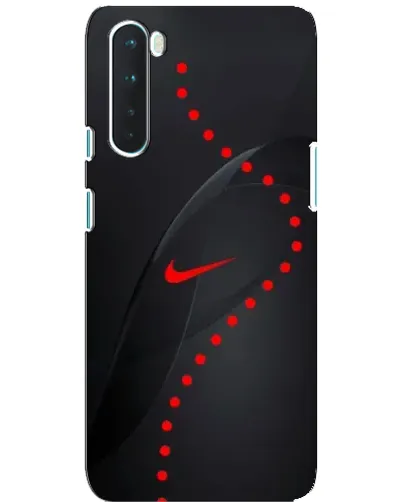 Чехол для OnePlus Nord с картинкой «Абстрактный дизайн Nike»