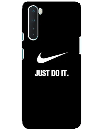Чехол для OnePlus Nord с картинкой «Классический принт Nike»