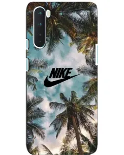 Чохол для OnePlus Nord з картинкою «Тропічний принт Nike»