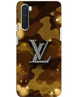 Чехол для OnePlus Nord с картинкой «Камуфляжный Louis Vuitton»