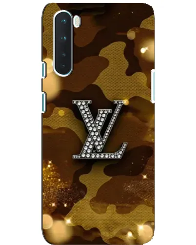 Чехол для OnePlus Nord с картинкой «Камуфляжный Louis Vuitton»