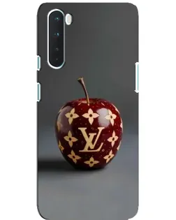 Чехол для OnePlus Nord с картинкой «Красное яблоко LV»