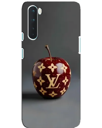Чехол для OnePlus Nord с картинкой «Красное яблоко LV»