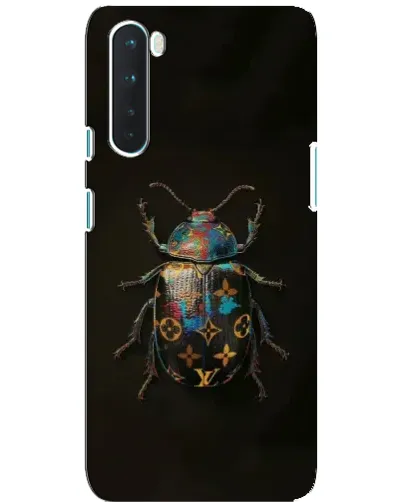 Чехол для OnePlus Nord с картинкой «LV — мраморный принт»