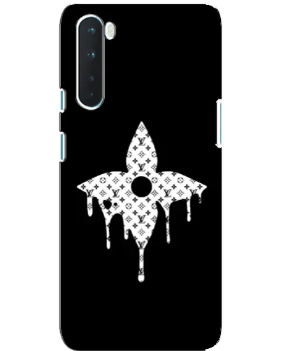 Чехол для OnePlus Nord с картинкой «Цветочная монограмма»