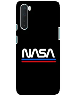 Чохол для OnePlus Nord з картинкою «NASA — класика Red Blue» Чохол для OnePlus Nord з картинкою «NASA — класика Red Blue»
