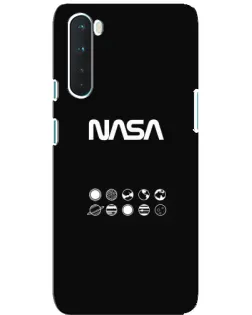 Чехол для OnePlus Nord с картинкой «NASA — технический принт»