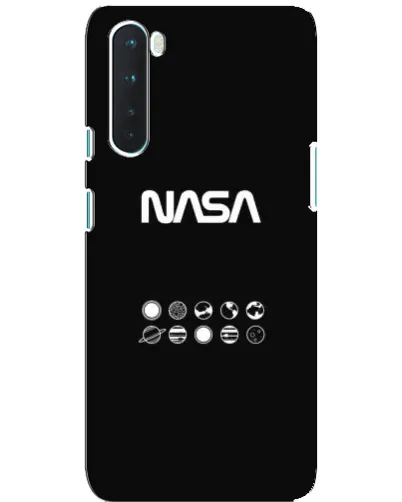 Чехол для OnePlus Nord с картинкой «NASA — технический принт»