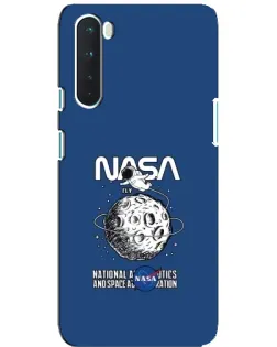 Чехол для OnePlus Nord с картинкой «NASA — лунная миссия»