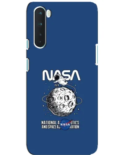 Чехол для OnePlus Nord с картинкой «NASA — лунная миссия»