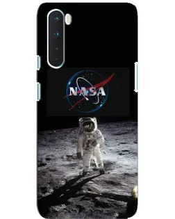 Чехол для OnePlus Nord с картинкой «Астронавт на Луне»