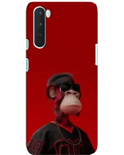 Чохол для OnePlus Nord з картинкою «Bored Ape в червоному» Чохол для OnePlus Nord з картинкою «Bored Ape в червоному»