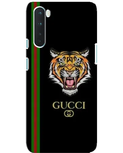 Чохол для OnePlus Nord з картинкою «Тигр Gucci»