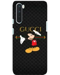 Чохол для OnePlus Nord з картинкою «Міккі Маус Gucci»