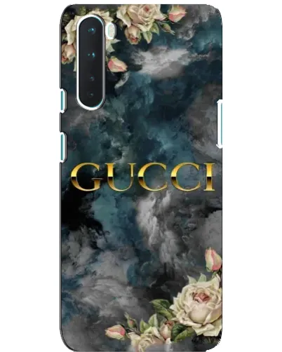 Чохол для OnePlus Nord з картинкою «Абстрактні квіти Gucci»