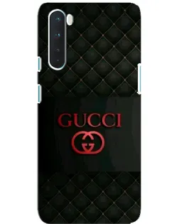 Чохол для OnePlus Nord з картинкою «Gucci — стьобаний чорний»