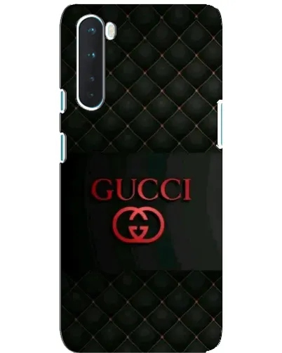 Чохол для OnePlus Nord з картинкою «Gucci — стьобаний чорний»