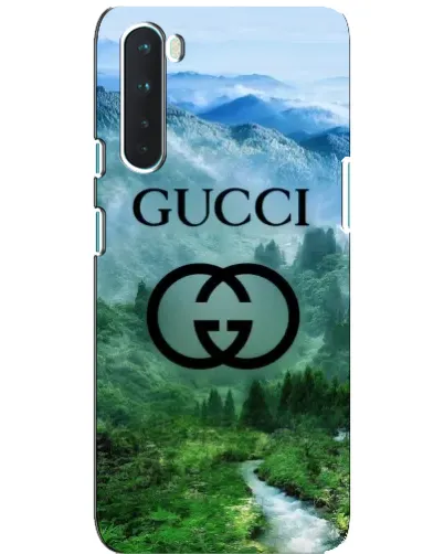 Чохол для OnePlus Nord з картинкою «Gucci — гірський пейзаж»