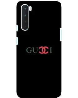 Чохол для OnePlus Nord з картинкою «Gucci — червоний градієнт»