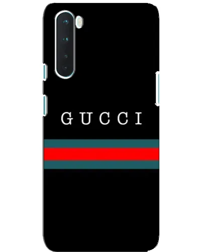 Чохол для OnePlus Nord з картинкою «Gucci — червоний пояс»