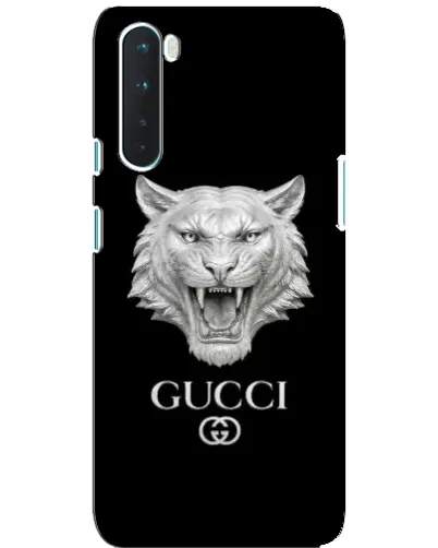 Чохол для OnePlus Nord з картинкою «Gucci — срібний лев» Чохол для OnePlus Nord з картинкою «Gucci — срібний лев»