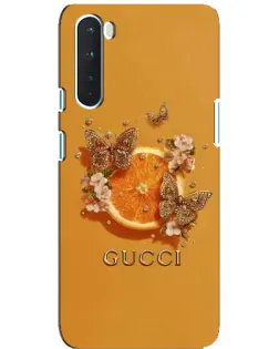 Чохол для OnePlus Nord з картинкою «Gucci — золоті метелики» Чохол для OnePlus Nord з картинкою «Gucci — золоті метелики»