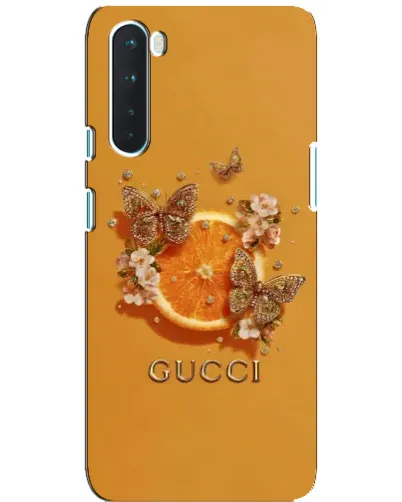 Чохол для OnePlus Nord з картинкою «Gucci — золоті метелики» Чохол для OnePlus Nord з картинкою «Gucci — золоті метелики»