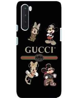 Чохол для OnePlus Nord з картинкою «Gucci — герої Disney та монограма» Чохол для OnePlus Nord з картинкою «Gucci — герої Disney та монограма»