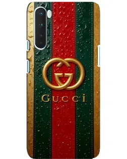 Чохол для OnePlus Nord з картинкою «Gucci — фірмова смуга та золото» Чохол для OnePlus Nord з картинкою «Gucci — фірмова смуга та золото»