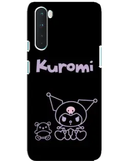 Чехол для OnePlus Nord с картинкой «Kuromi — черный минимализм» Чехол для OnePlus Nord с картинкой «Kuromi — черный минимализм»