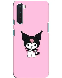 Чехол для OnePlus Nord с картинкой «Kuromi — розовая нежность»