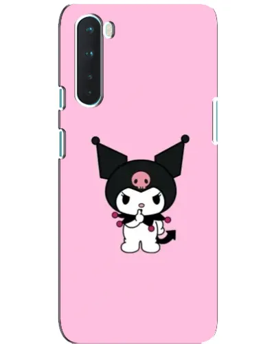 Чехол для OnePlus Nord с картинкой «Kuromi — розовая нежность»