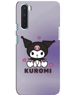 Чехол для OnePlus Nord с картинкой «Kuromi — фиолетовый арт»