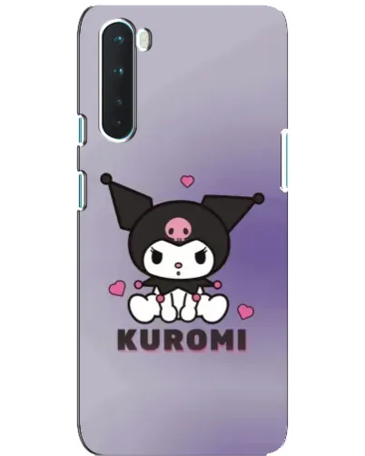 Чехол для OnePlus Nord с картинкой «Kuromi — фиолетовый арт»